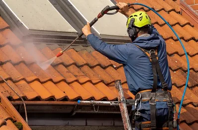Démoussage et hydrofuge de toiture à Poiseul